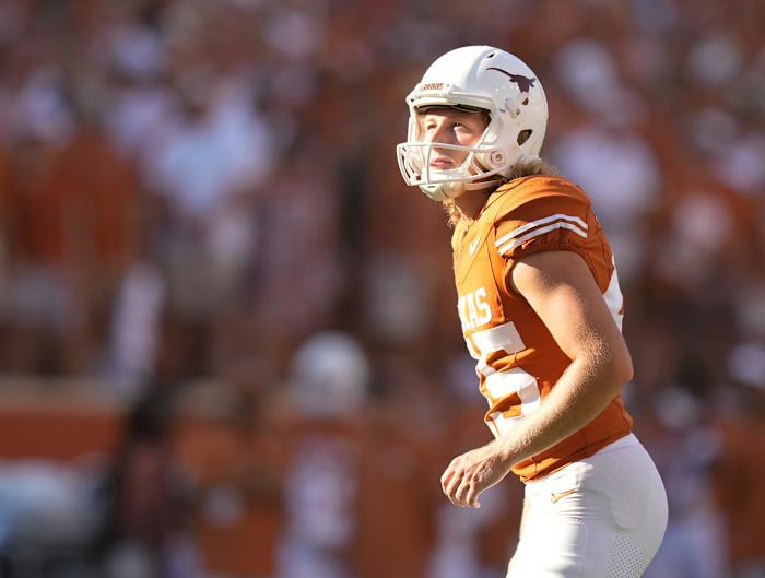Texas Longhorn Kicker Bert Auburn